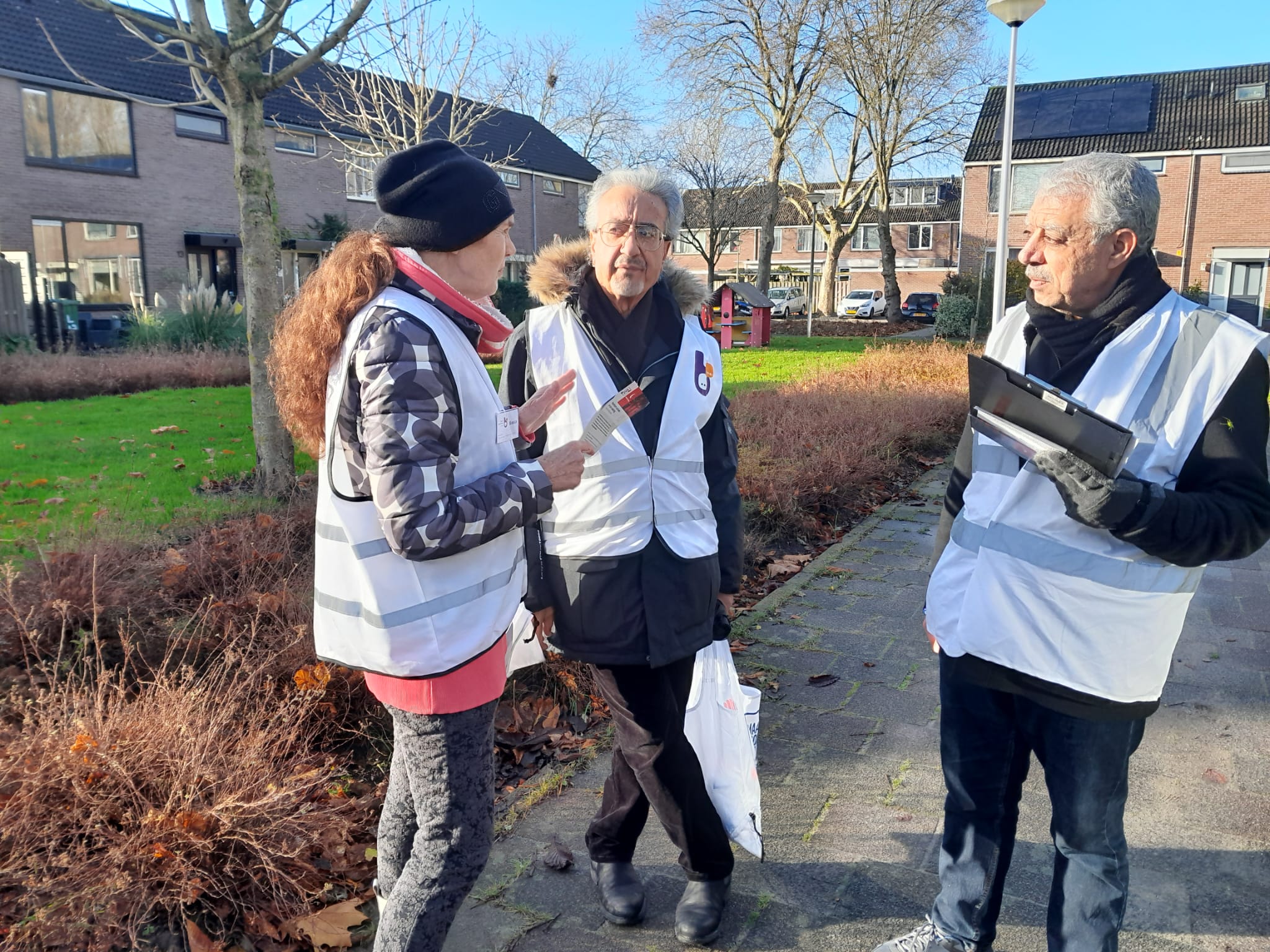 Het werk bij de Buurtvoorlichters geeft mij veel voldoening